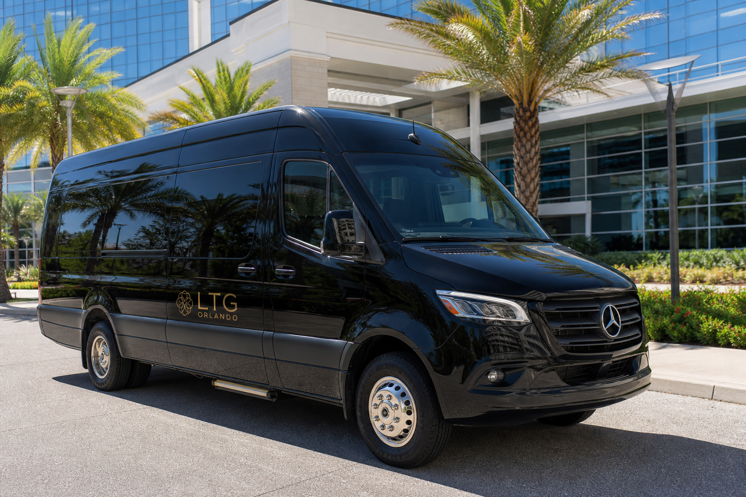 LTG Orlando Mercedes-Benz Sprinter for executive group travel