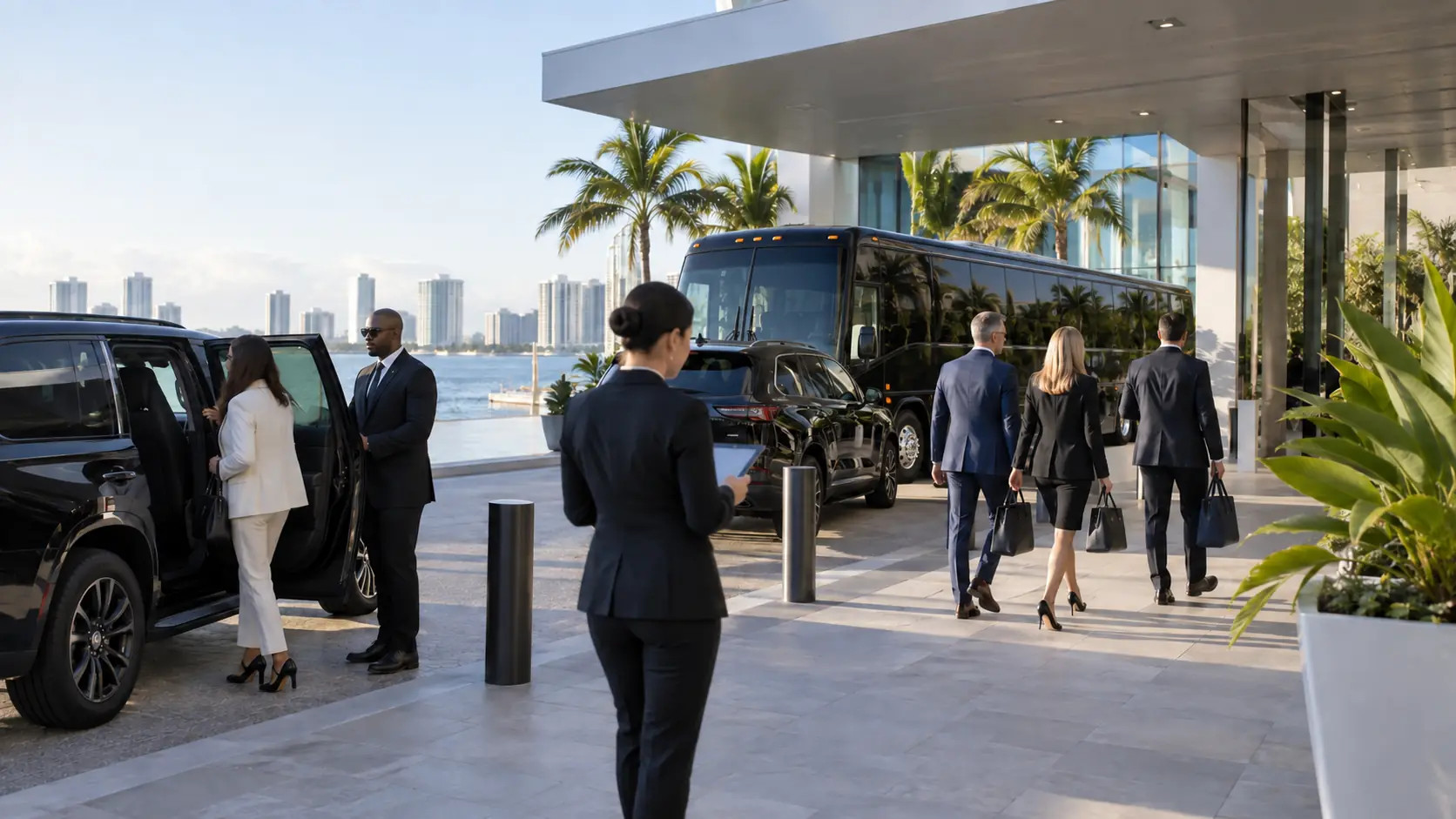 Corporate group transportation